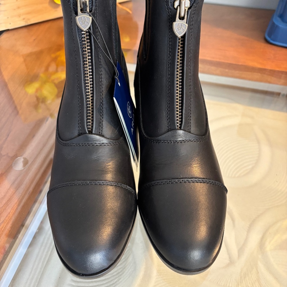 Ariat Heritage IV Zip waterproof Boots in black size 7 - Picture 12 of 16